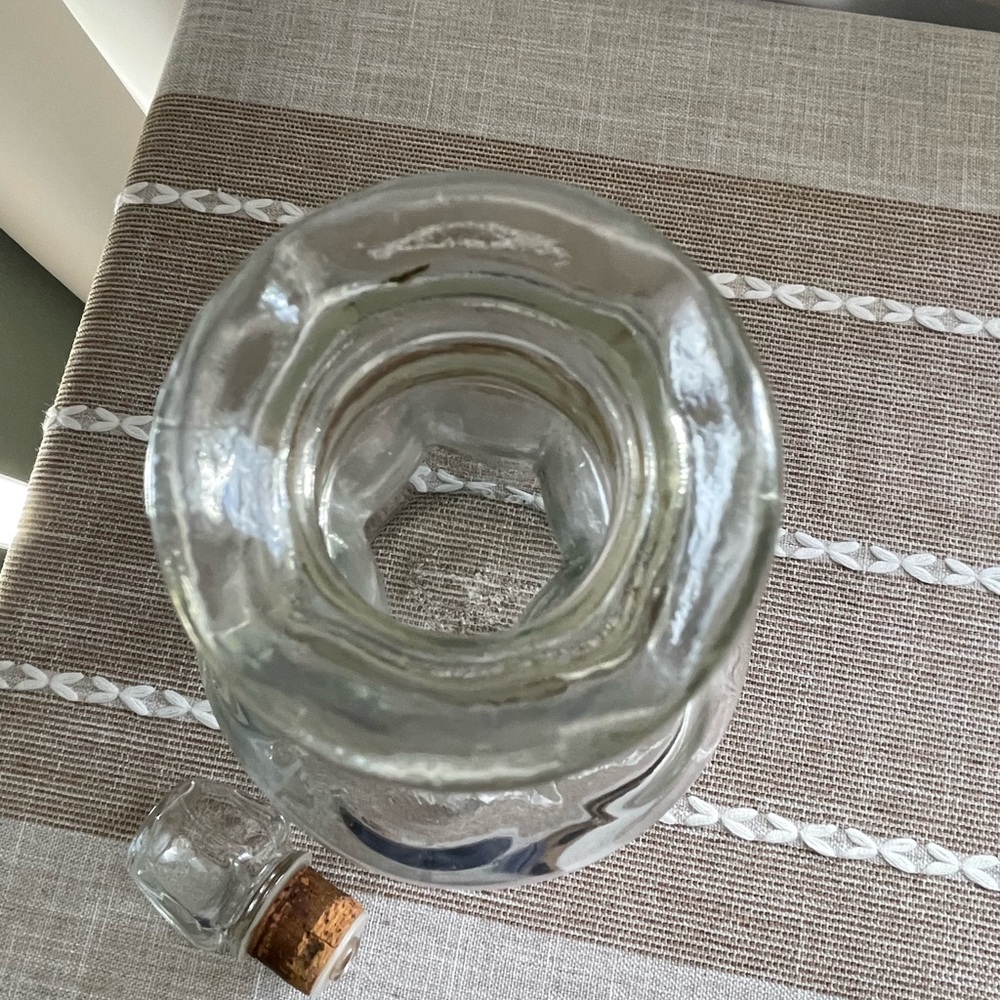 Vintage Jack Daniels Belle of Lincoln Etched Decanter 1.75 L Taster Signed Label - Picture 9 of 12